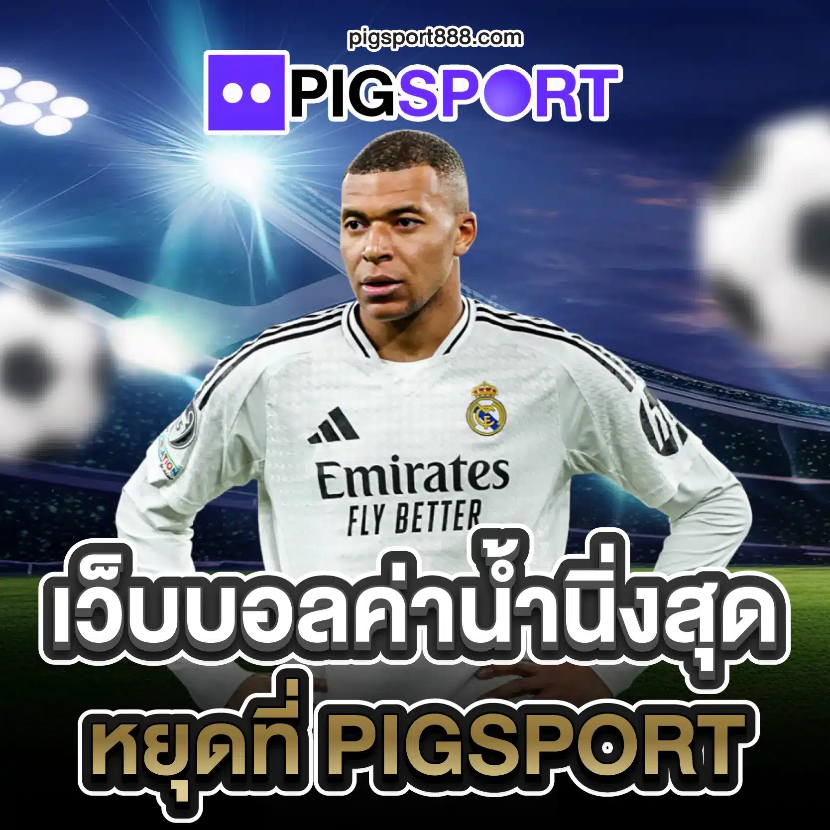เว็บบอลค่าน้ำนิ่งสุด หยุดที่ PIGSPORT